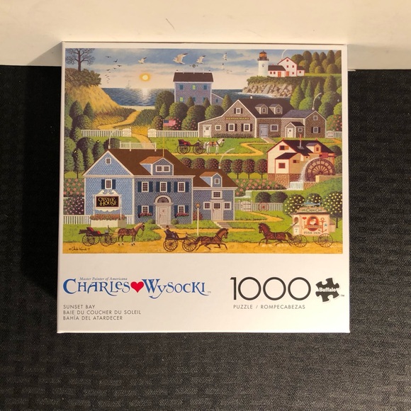 Buffalo Games Other - Sunset Bay 1000-Piece Puzzle Charles Wysocki